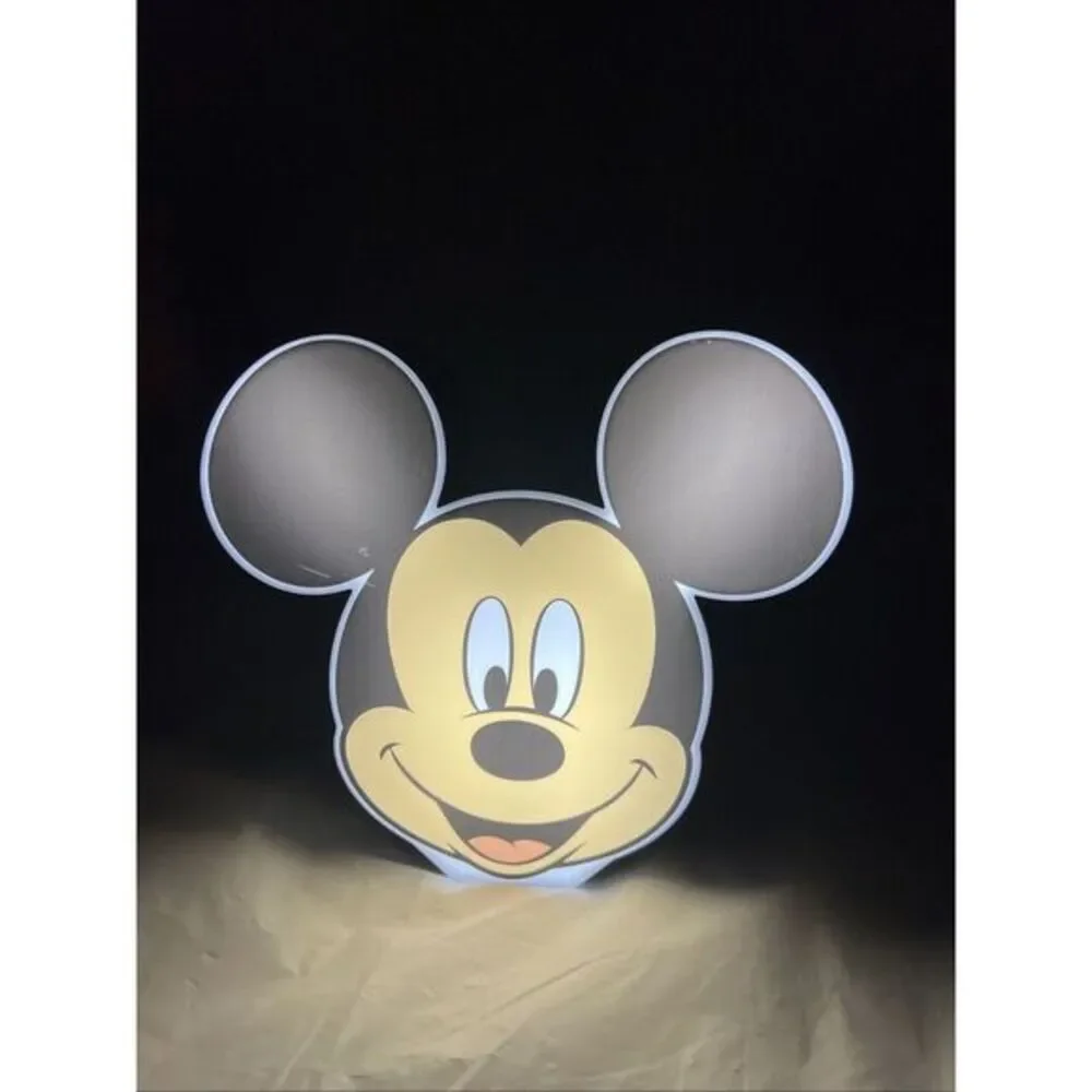 Paladone Mickey Mouse Night Light Bedroom‎ Decor and Desk Lamp